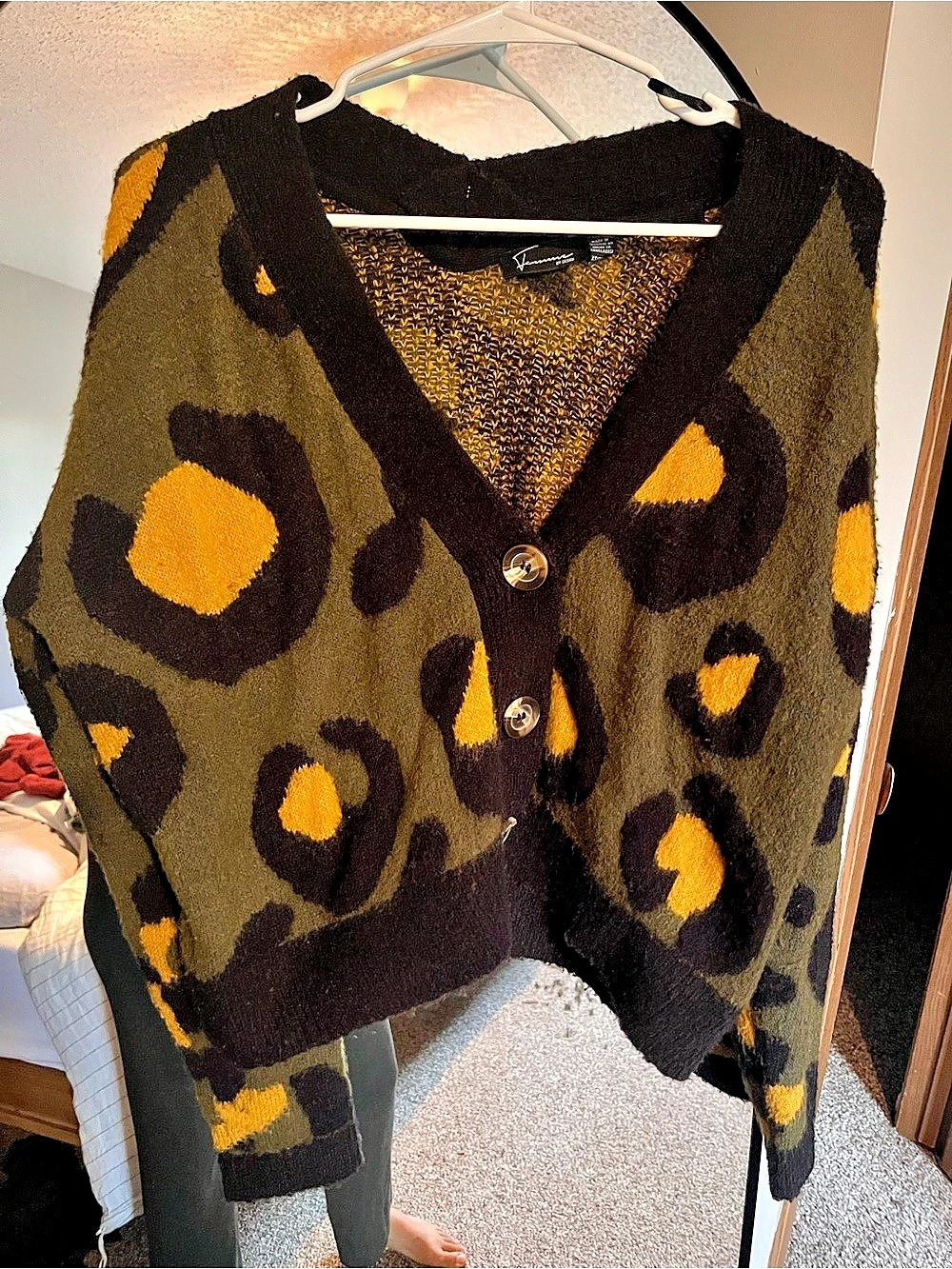 Animal Print Cardigan - Picture 2 of 3